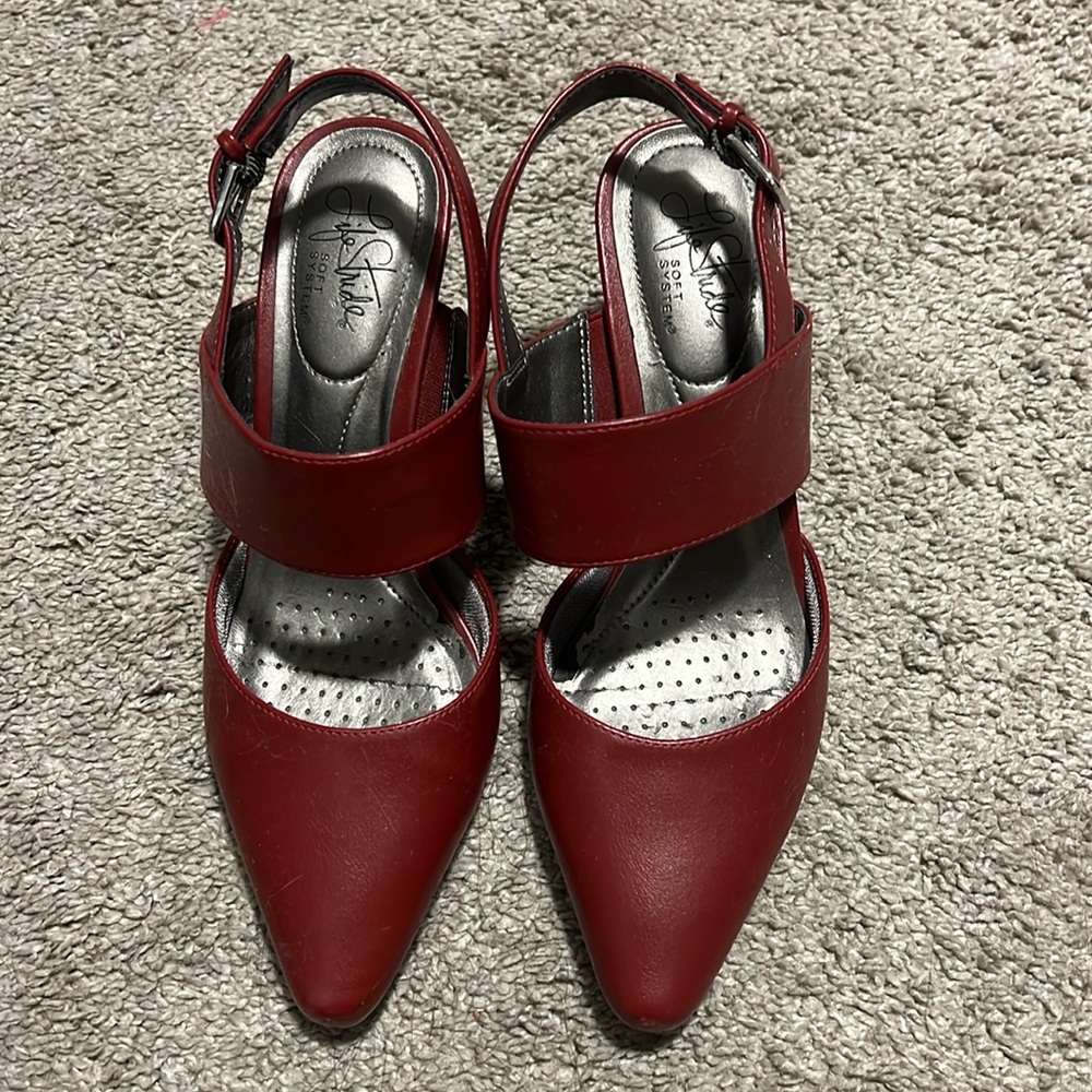 Woman high heel shoe